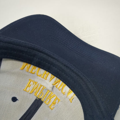 Port Authority Empire Mechanical Snapback Hat Blue One Size Structured 6-Panel