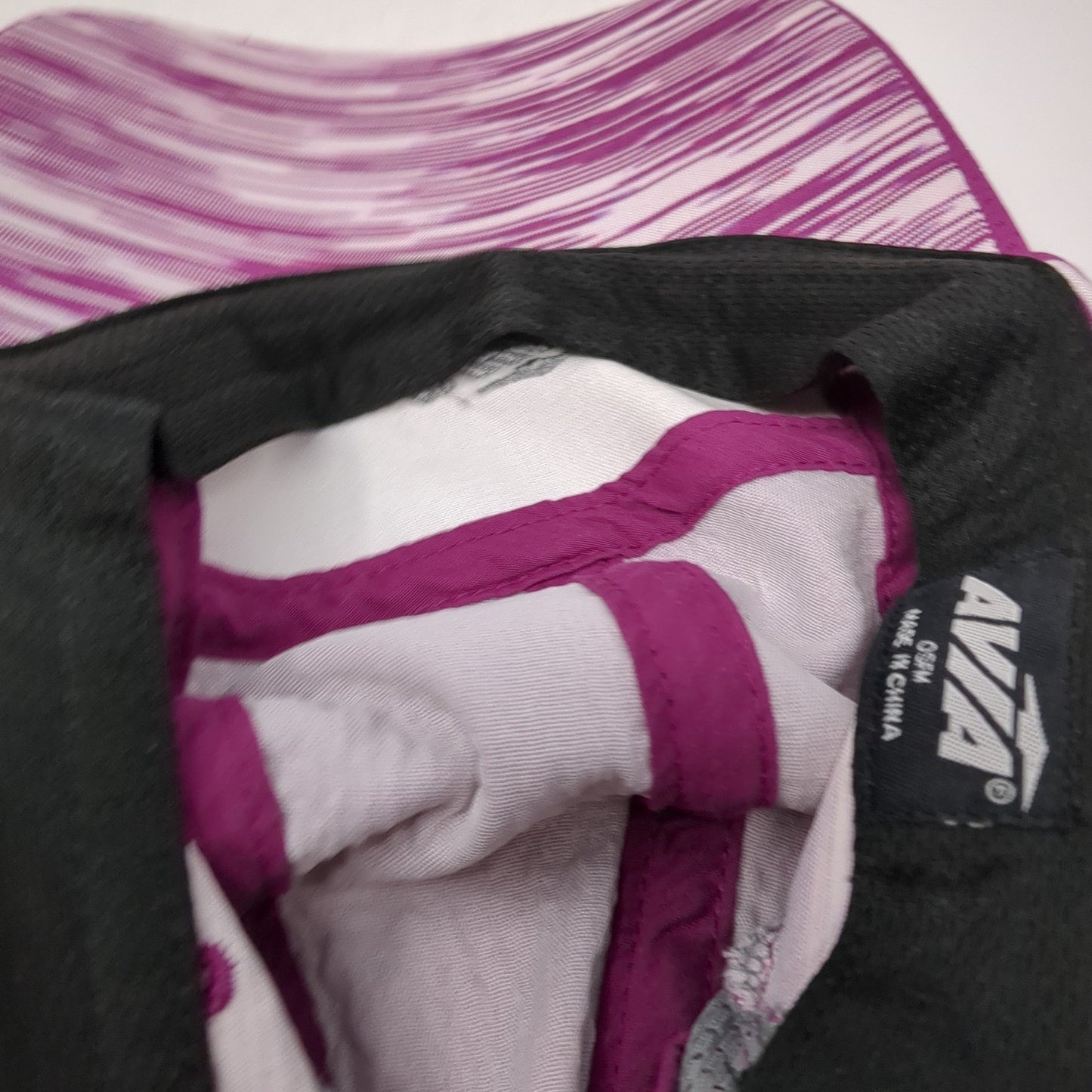 Avia 5 Panel Cap Pink One Size Adjustable Embroidered Lightweight Breathable