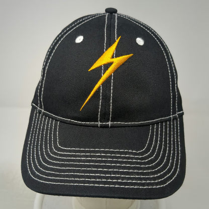 Platt Electric Supply Baseball Cap Black One Size Lightning Bolt Contrast Hat