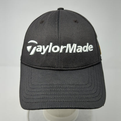 TaylorMade Slideback Hat Black One Size Adjustable Solid Tmax Gear