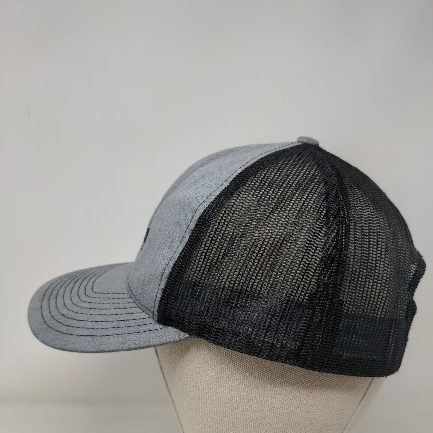 Sunbelt Rentals Snapback Mesh Back Trucker Hat Gray One Size Embroidered
