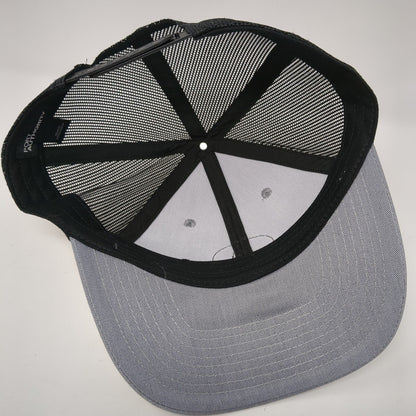 Pacific Source Health Plan Snapback Trucker Hat Gray OS Mesh Back Port Authority
