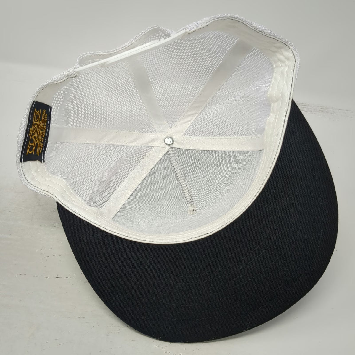 Yupoong Trucker Hat Black One Size Hometown Bar B Que Owl Graphic Mesh Snapback