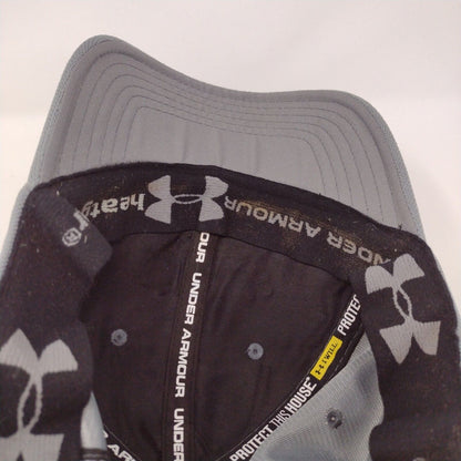 Sterling Warriors Fitted Hat Gray L/XL Embroidered Under Armour