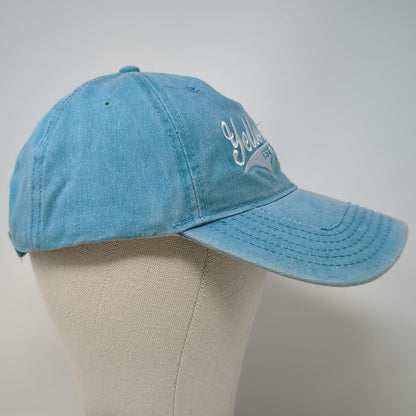 Yellowstone National Park EST 1872 Baseball Cap Blue One Size Strapback Hat