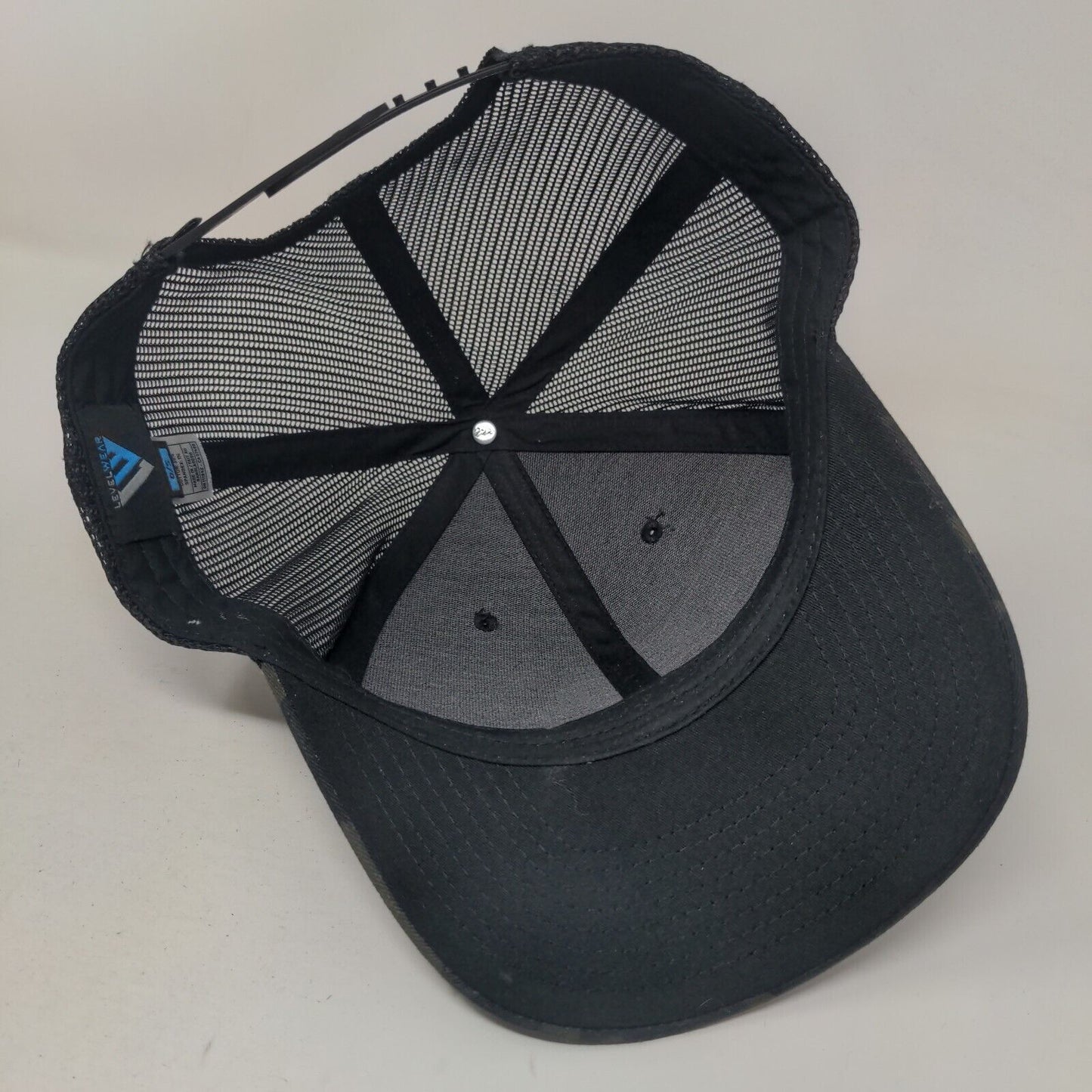 Boulder Canyon Snapback Mesh Back Trucker Hat Camo One Size Levelwear