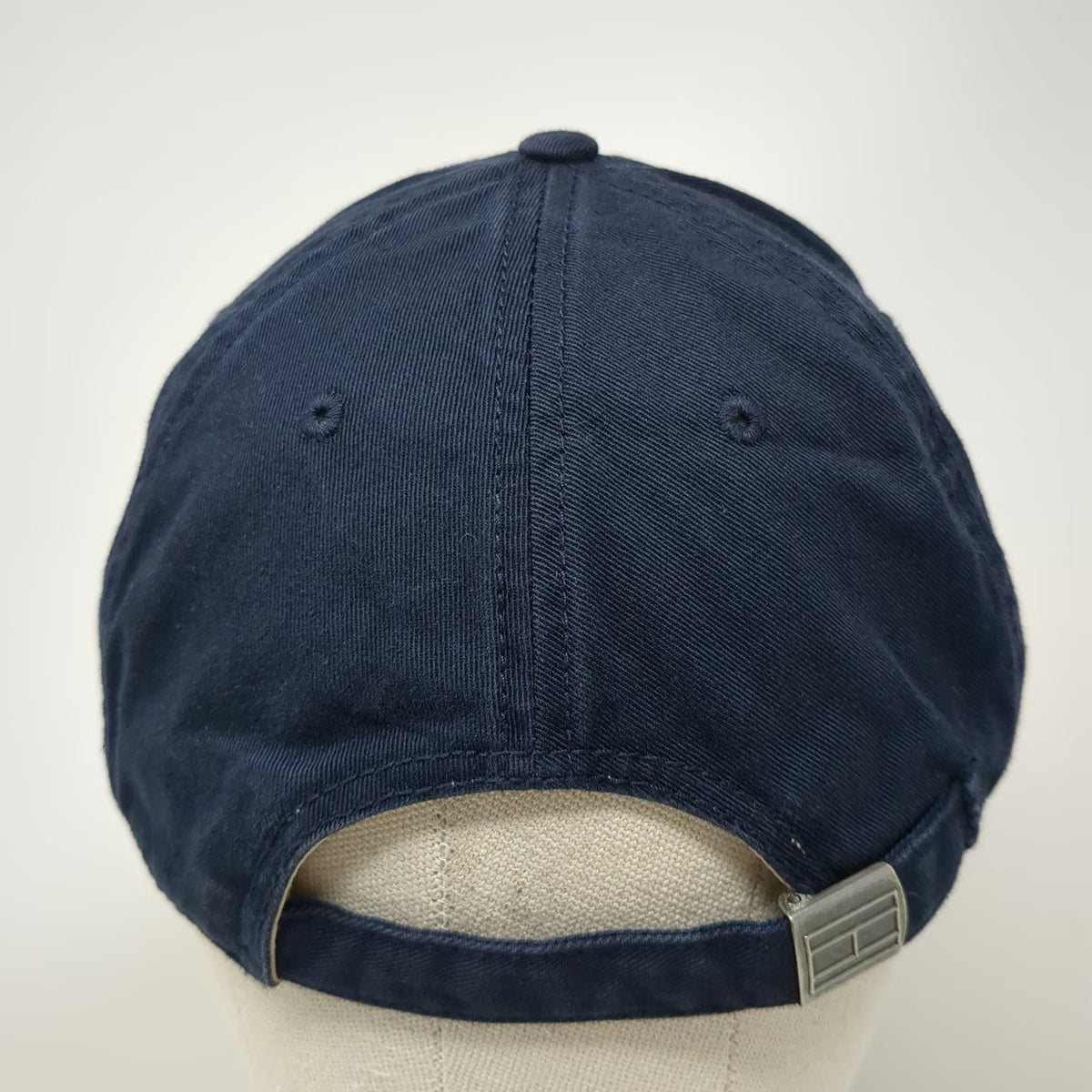 Tommy Hilfiger Baseball Cap Blue One Size Adjustable Strapback Cotton Logo Hat