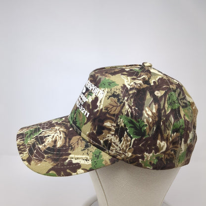 Bud's Powersports Polaris Cottonwood ID Strapback Hat Camouflage OS 6 Panel Otto
