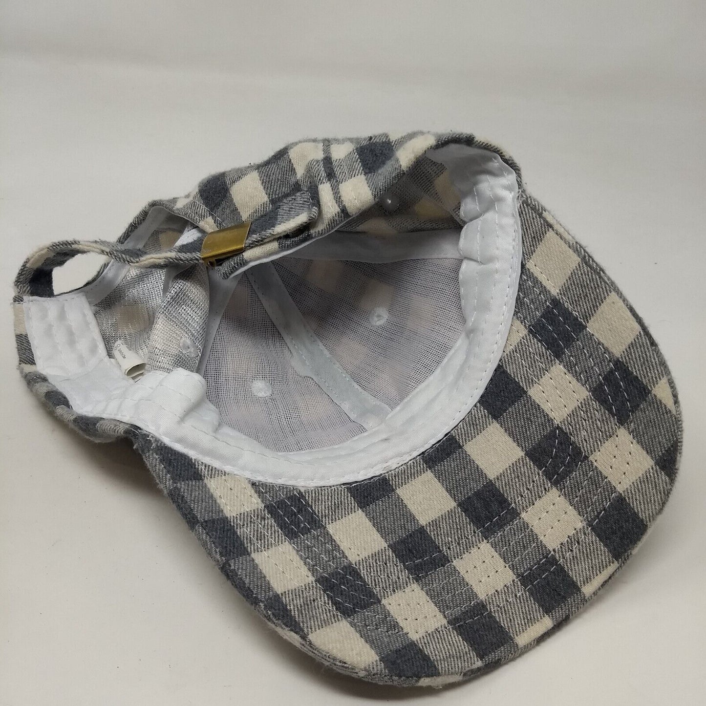 Cocus Pocus Slideback Hat Multi OSFA Buffalo Check Plaid Adjustable