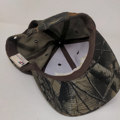 Labor Finders Slideback Hat Camo OSFM Embroidered Realtree Hardwoods
