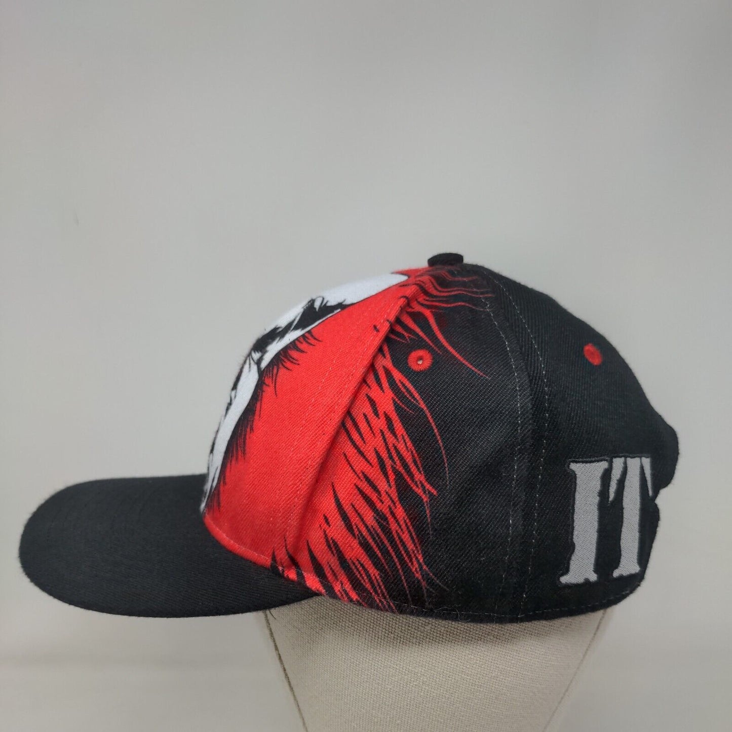 Pennywise IT Snapback Hat Multicolor OSFM Adjustable Graphic Print 6 Panel