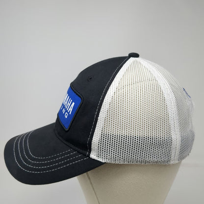 Yamaha Baseball Cap Black One Size Racing Patch Mesh Back Strapback Motors Hat
