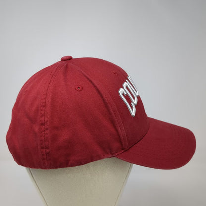 Washington State Cougars NCAA Top of the World Snapback Hat Red One Size Logo