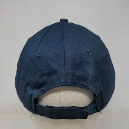 Trulieve Strapback Hat Blue One Size Embroidered Solid Port & Company