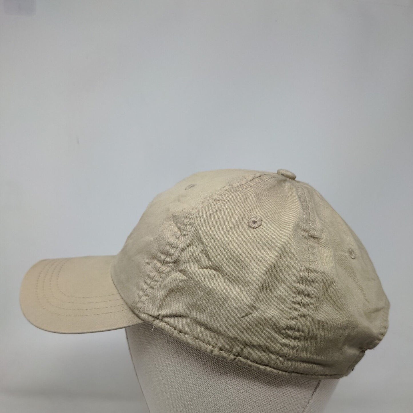 Santa Rosa Golf & Beach Club Strapback Hat Tan One Size Adjustable Classic Cut