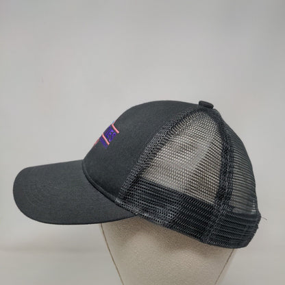 Sweeties Ice Cream Mini Doughnuts Strapback Trucker Hat Gray One Size Mesh Back