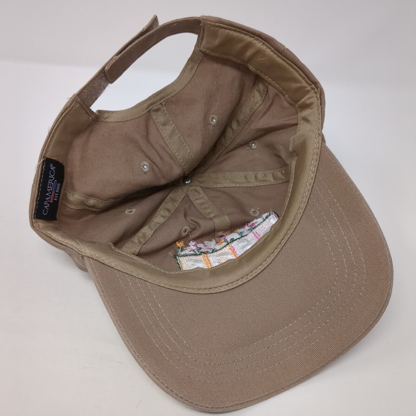 BFGS Boise Flower & Garden Show Strapback Hat Brown One Size 6 Panel