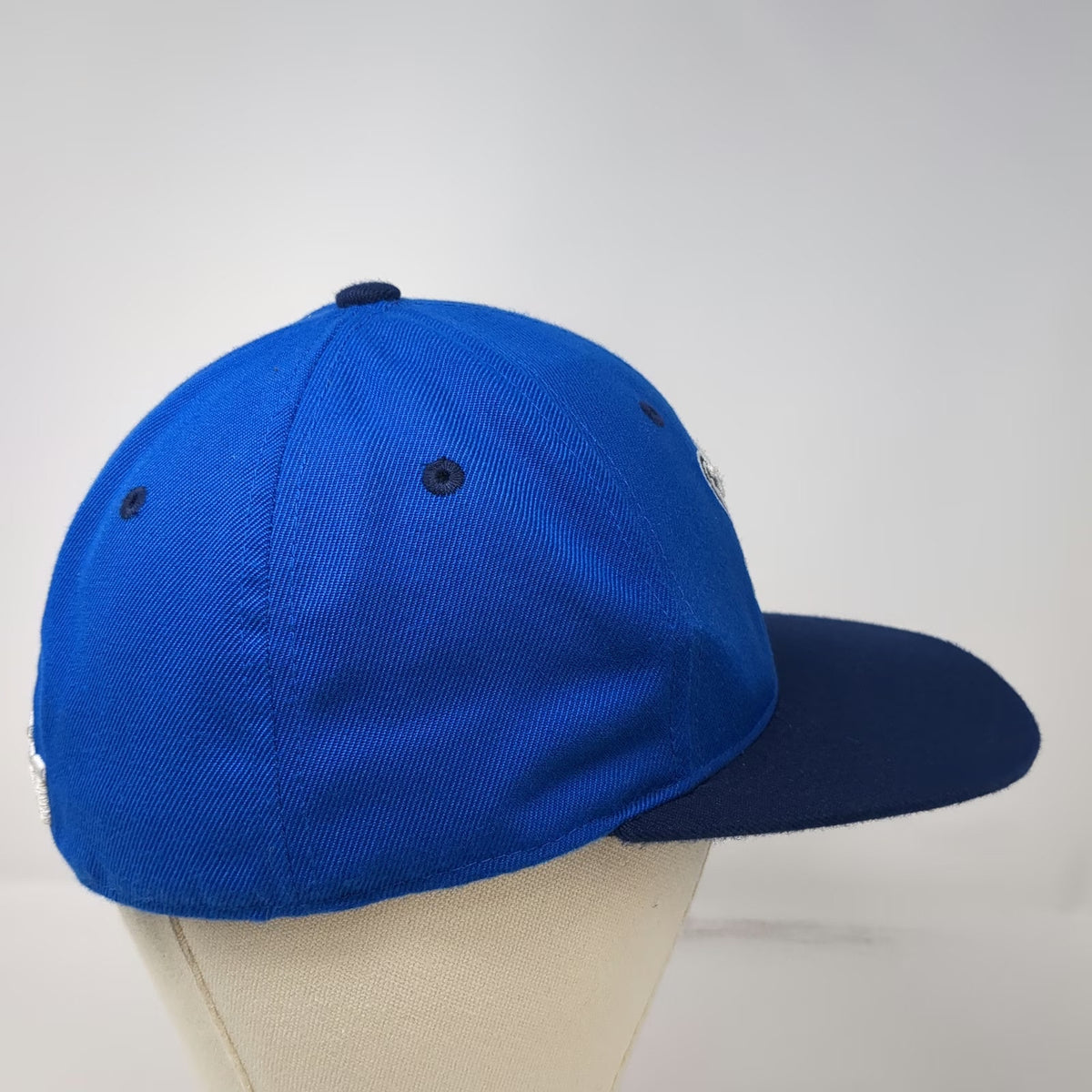 BYU Cougars NCAA Zephyr Cap Blue 7 1/8 Fitted Grey Underbrim Embroidered Hat