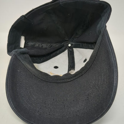 Wright Manufacturing Baseball Cap Black One Size Embroidered Strapback Hat Mower