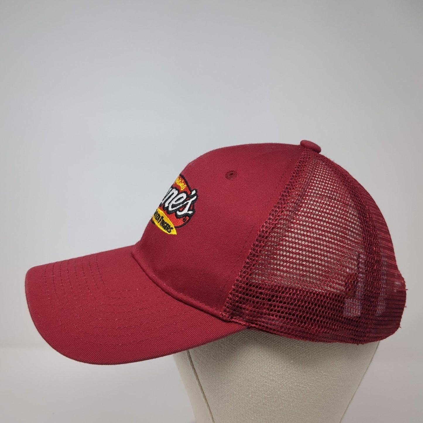 Raising Cane's Chicken Fingers Mesh Back Trucker Hat Red One Size