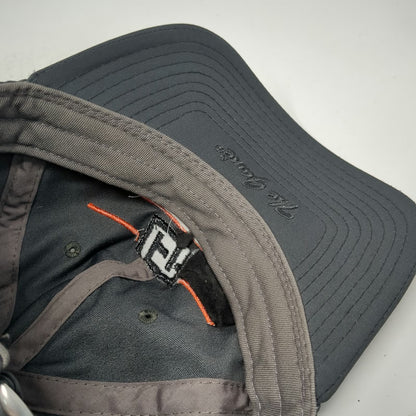 The Game Baseball Cap Gray One Size Universal Athletic Slideback Strap Hat