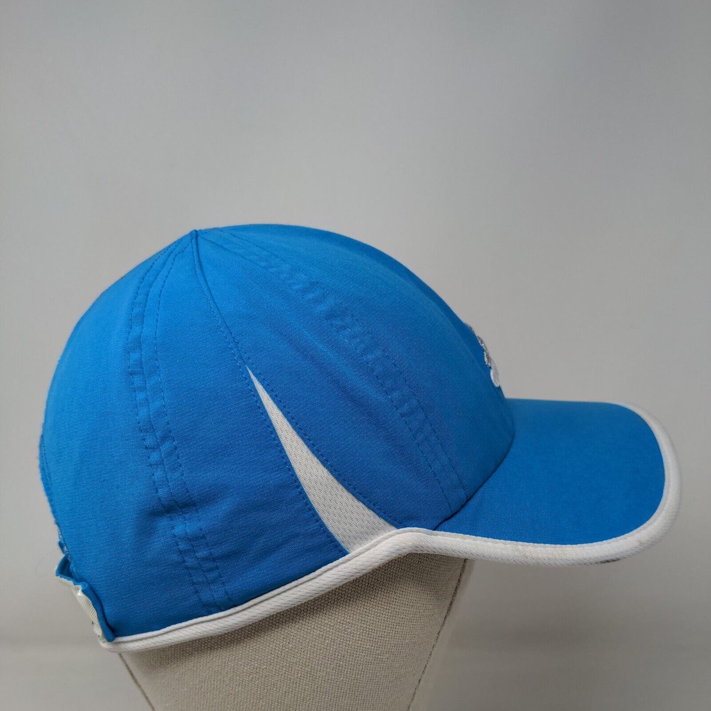 Adidas Adizero Strapback Hat Blue OSFA Embroidered Logo Climacool