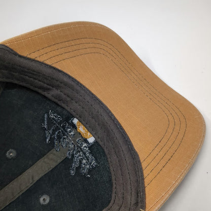 Prairie Mountain Trucker Hat Brown Gray One Size Alaska Bear Last Frontier Mesh