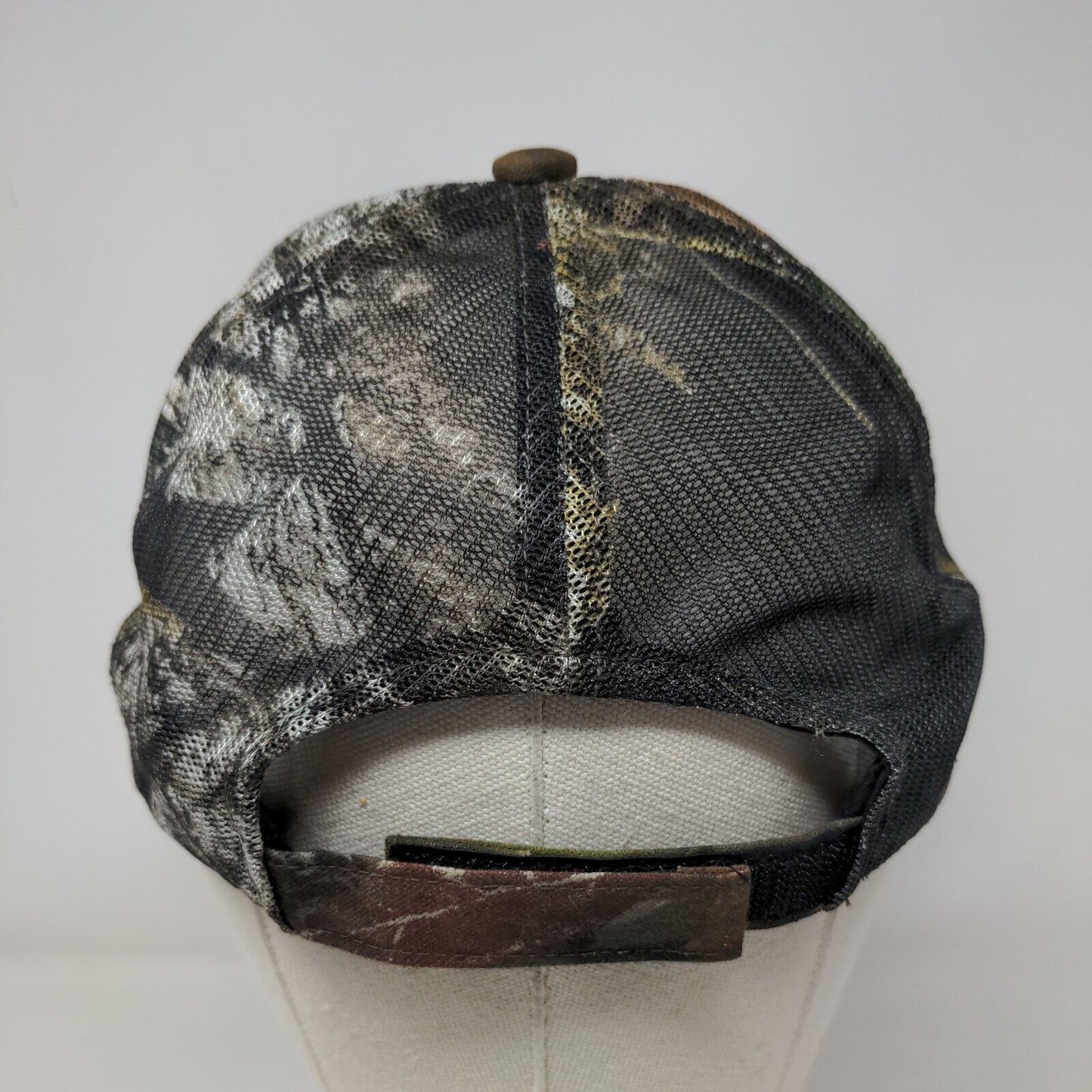 Volkert Adult Strapback Trucker Hat Camouflage One Size Mesh Back Outdoor Cap