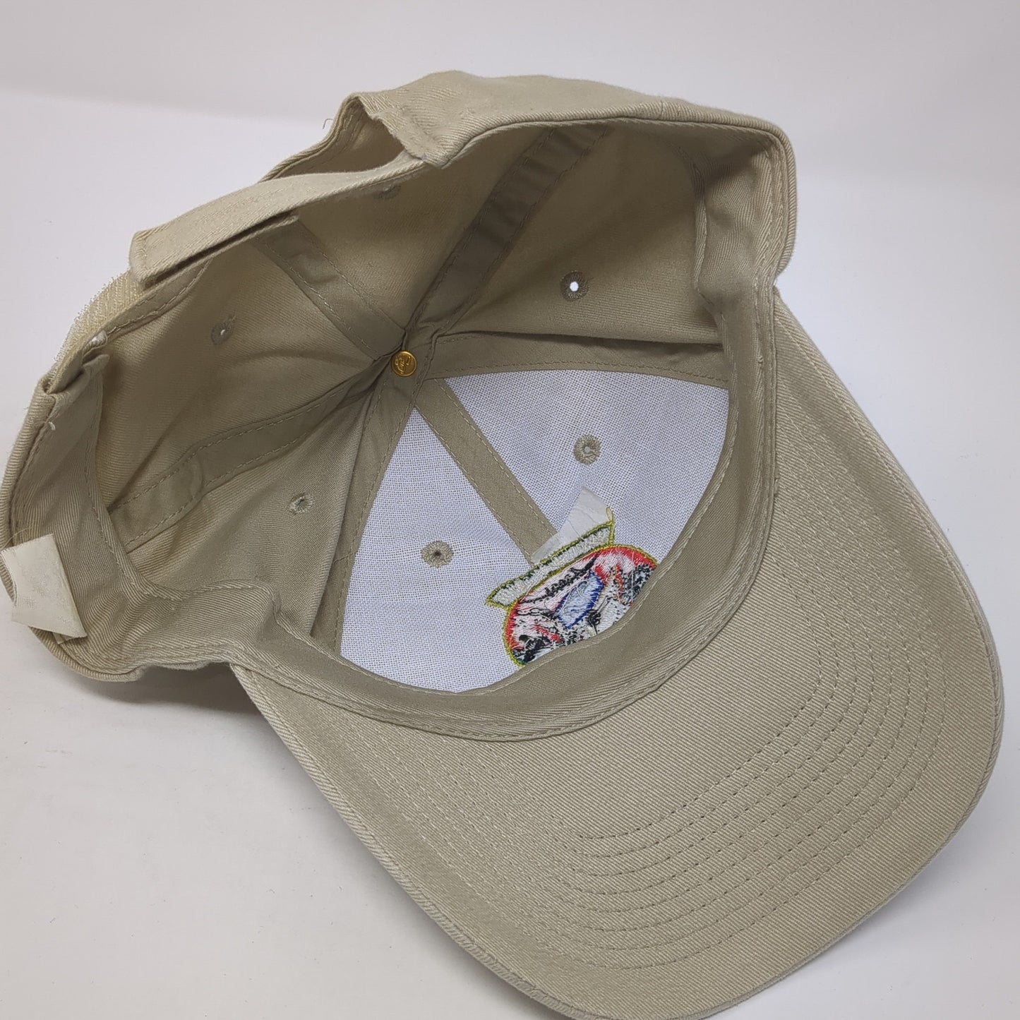Hawgsmoke 2008 Salina Kansas Baseball Cap Brown One Size Adjustable Embroidered