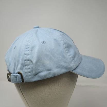 Tongass Trading Co Baseball Cap Blue One Size Alaska Floral Embroidery Hat