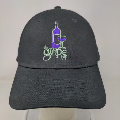 The Grape Tap Strapback Hat Black OSFM Embroidered New Era 9Forty