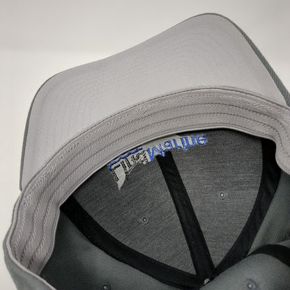 Lind Marine Fitted Hat Gray L/XL Embroidered 6 Panel Pro 585 Richardson