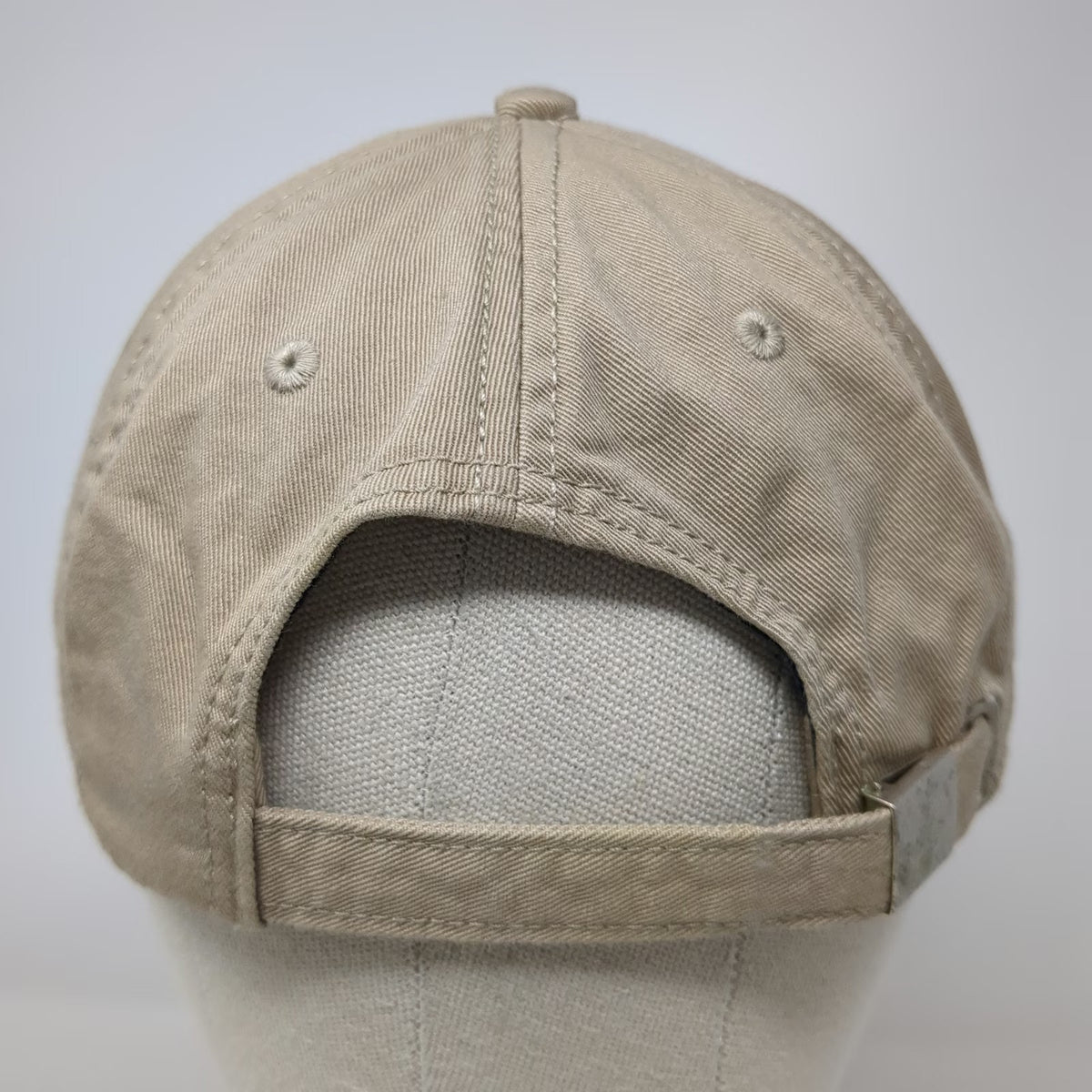 Devon & Jones Baseball Cap Beige One Size MSU REC Just Play Embroidered Hat