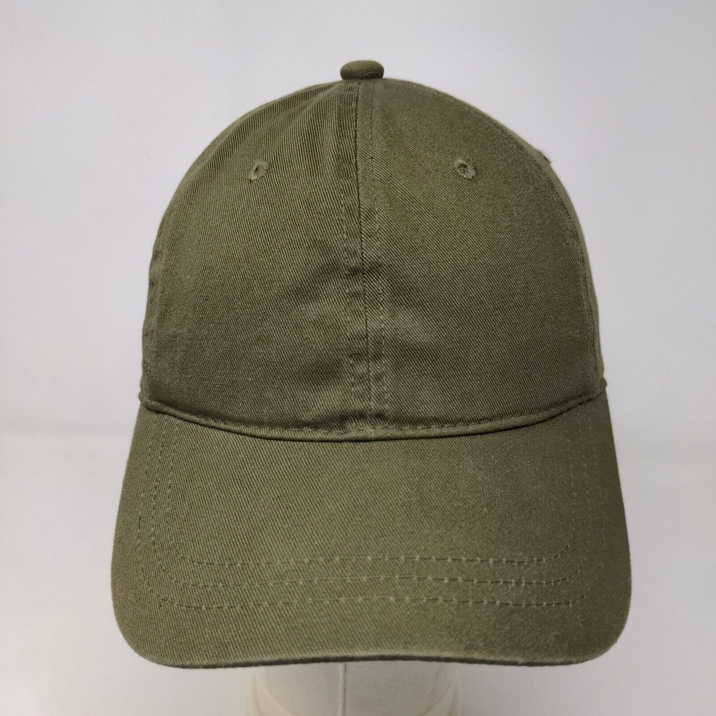 Universal Thread Men's Slideback Hat Green Adjustable Blank 100% Cotton