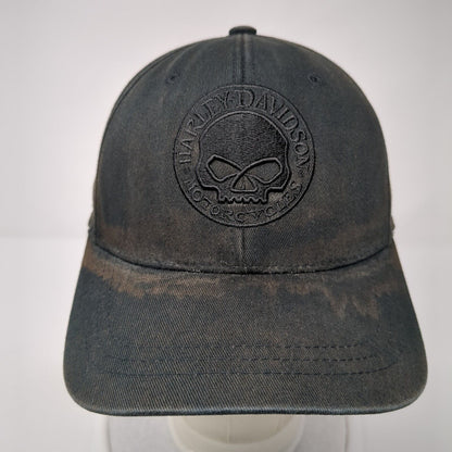 Harley-Davidson Motorcycles Fitted Hat Black S/M Flexfit Embroidered