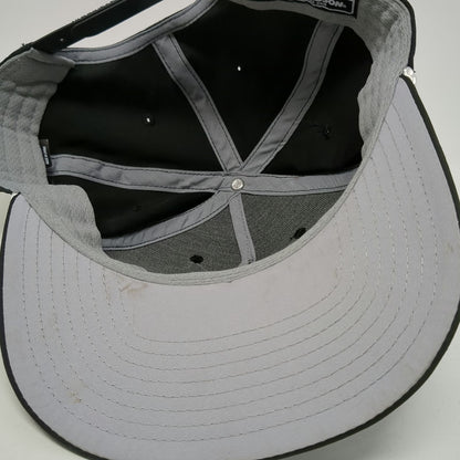 Richardson 5 Panel Black One Size Cold Springs Winery Rope Snapback Logo Hat