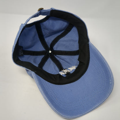 Mama Slideback Hat Blue One Size Adjustable Embroidered Solid 6 Panel