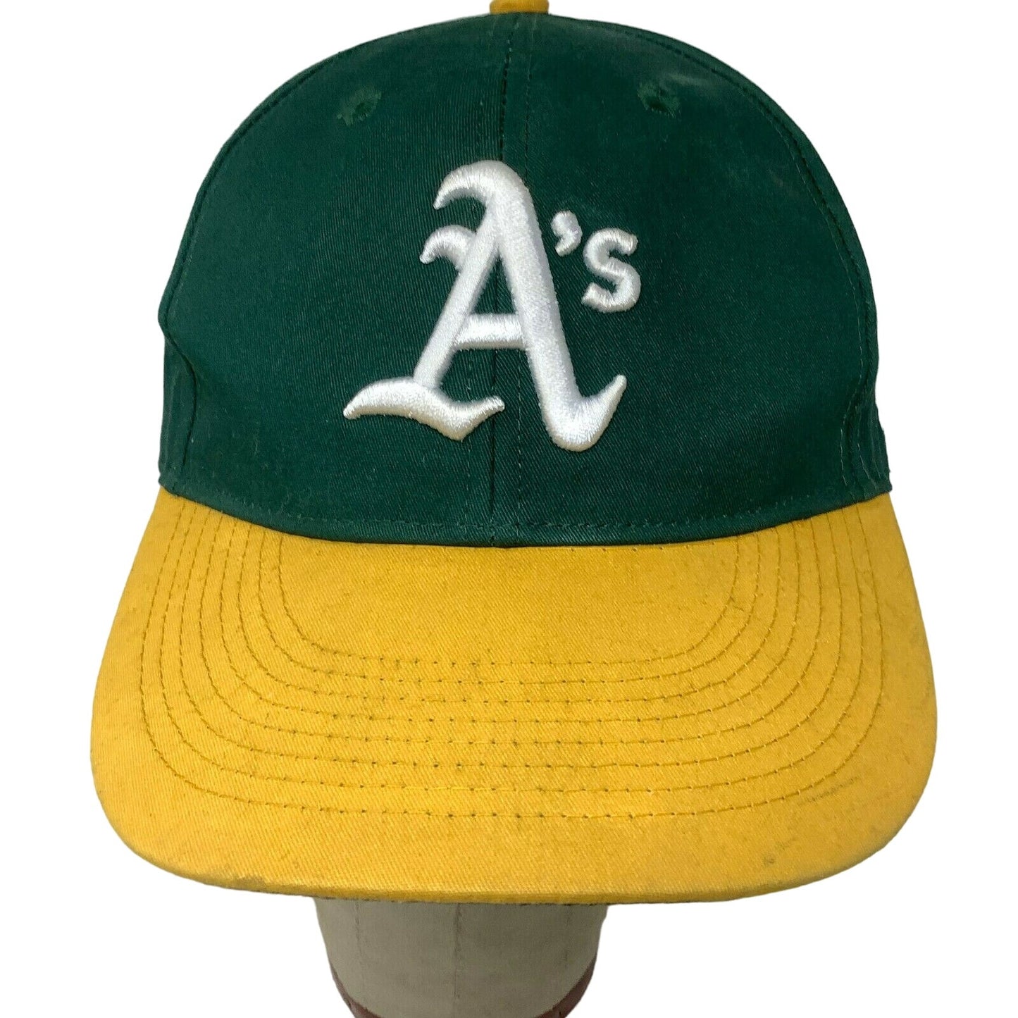 Vintage Oakland A’s Athletics Hat OC Sports MLB Strapback Adjustable Green