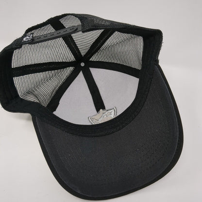 USCCA Snapback Trucker Hat Black One Size Adjustable Patriotic Mesh Back