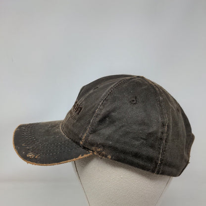 Hanson Heidelberg Cement Group Strapback Hat Brown OSFM Embroidered