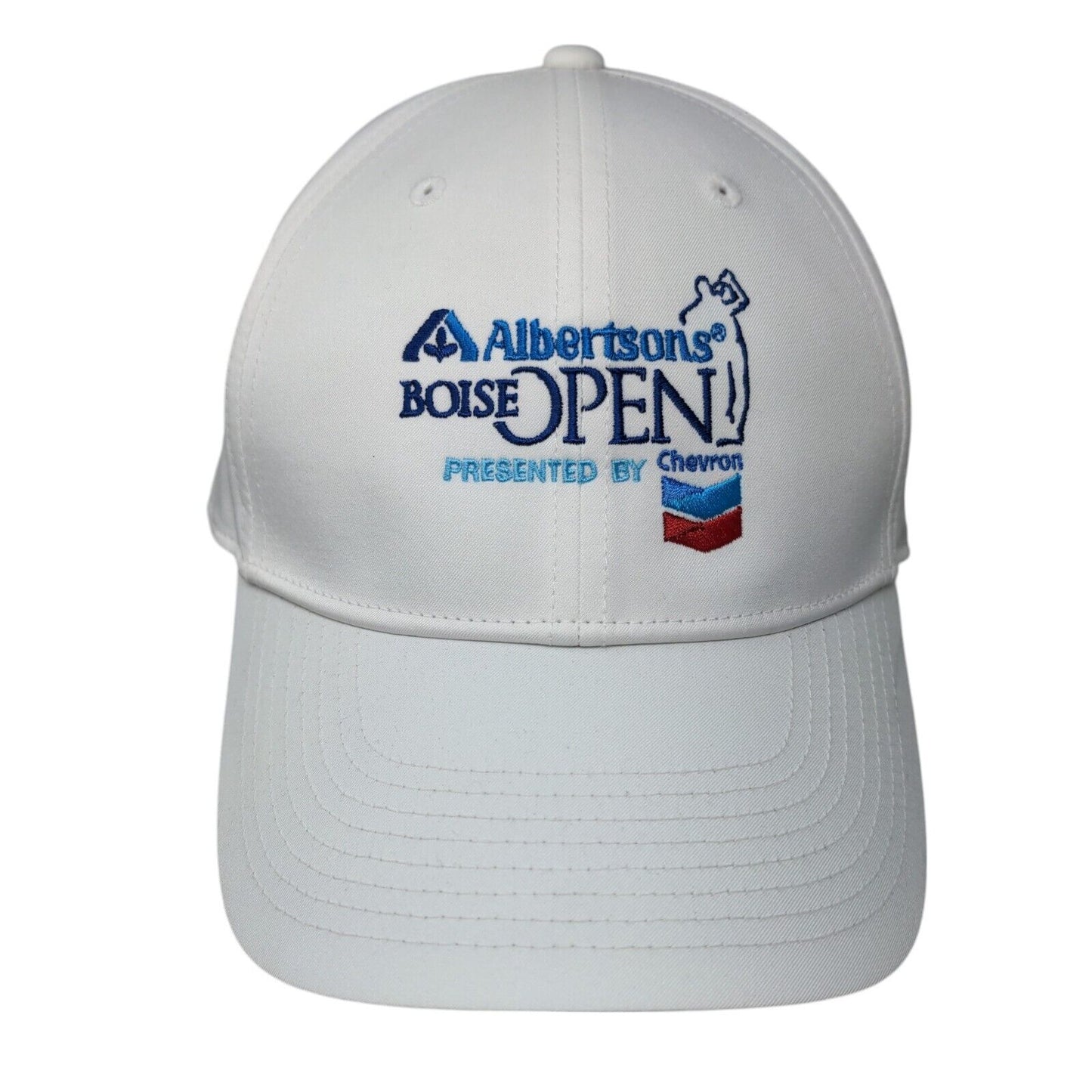 Albertson's Boise Open Presented by Chevron Slideback Hat White OSFM W/Tags Nike