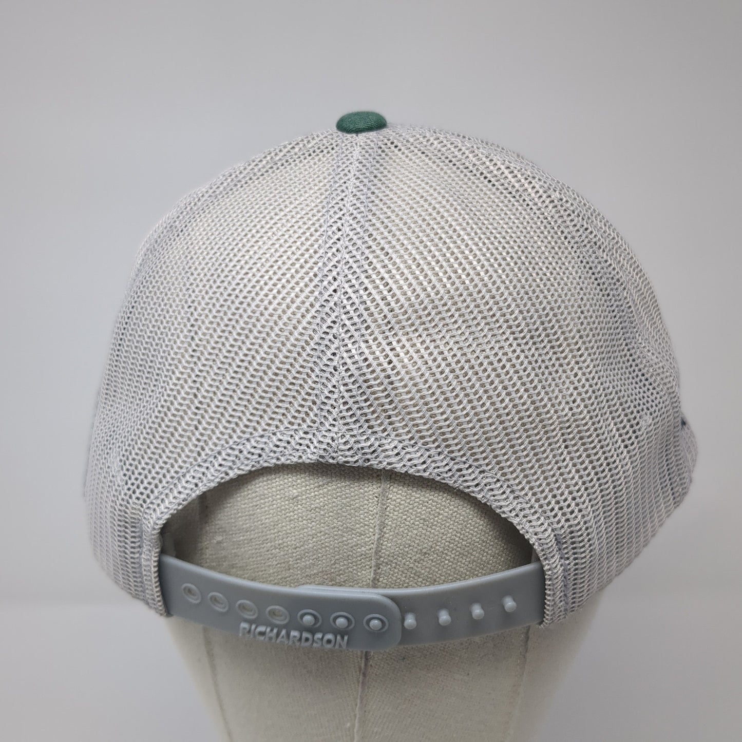 Cameron Co-Op Snapback Trucker Hat Green Large Embroidered Mesh Back Richardson