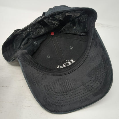 Imperial Snapback Black Gray One Size Idaho Golf Association Camo Logo Hat