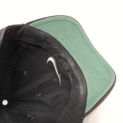 Nike Slideback Hat Black One Size Adjustable Embroidered Swoosh 6 Panel Cotton