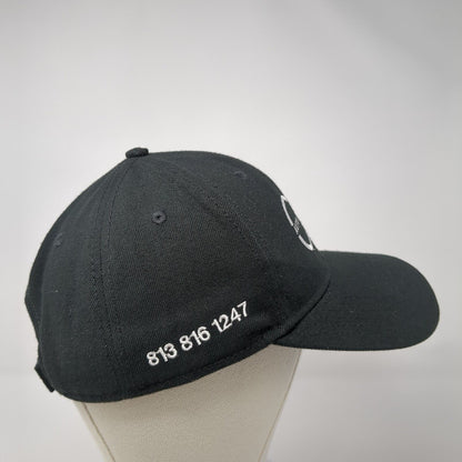 CS Auto Detailing Strapback Baseball Cap Black One Size Adjustable Fine Caps