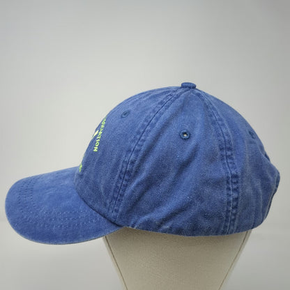 Adams Blue OSFM Baseball Cap Hat South Beach Association Mantoloking Oars Logo