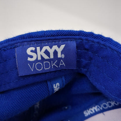 Proudly American Skyy Vodka Snapback Hat Blue OS Adjustable Patriotic 6 Panel