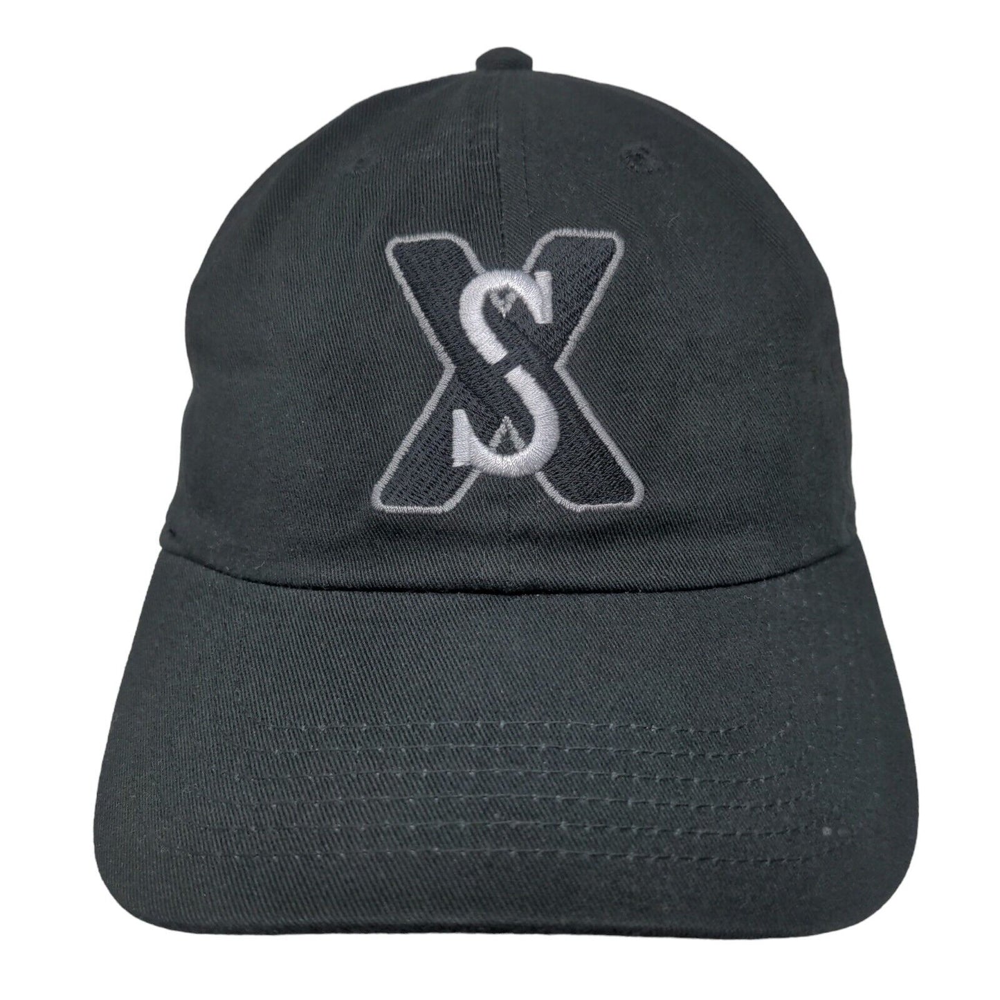 Suforia Slideback Hat Black OSFA Embroidered Adjustable Newhattan