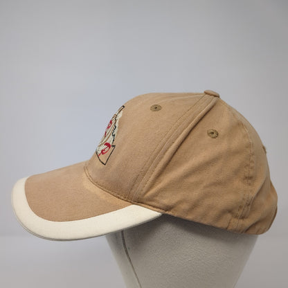 SRP Strapback Baseball Cap Brown One Size Adjustable Embroidered Port Authority