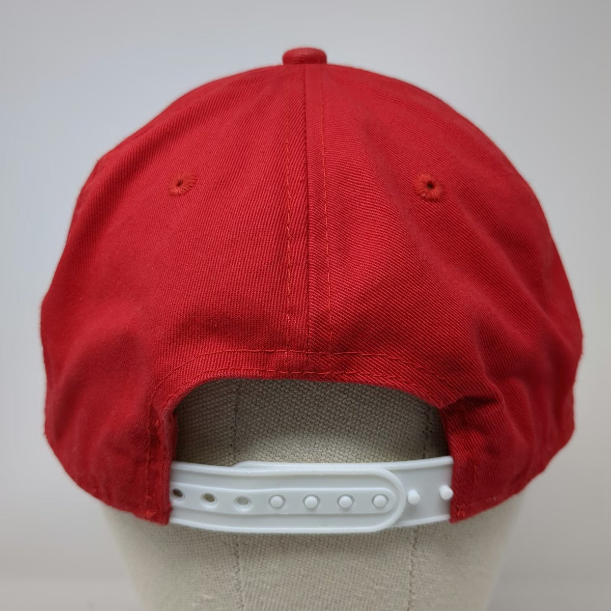 Coca-Cola Snapback Hat Red One Size Embroidered Logo Script Ribbon Cotton Cap